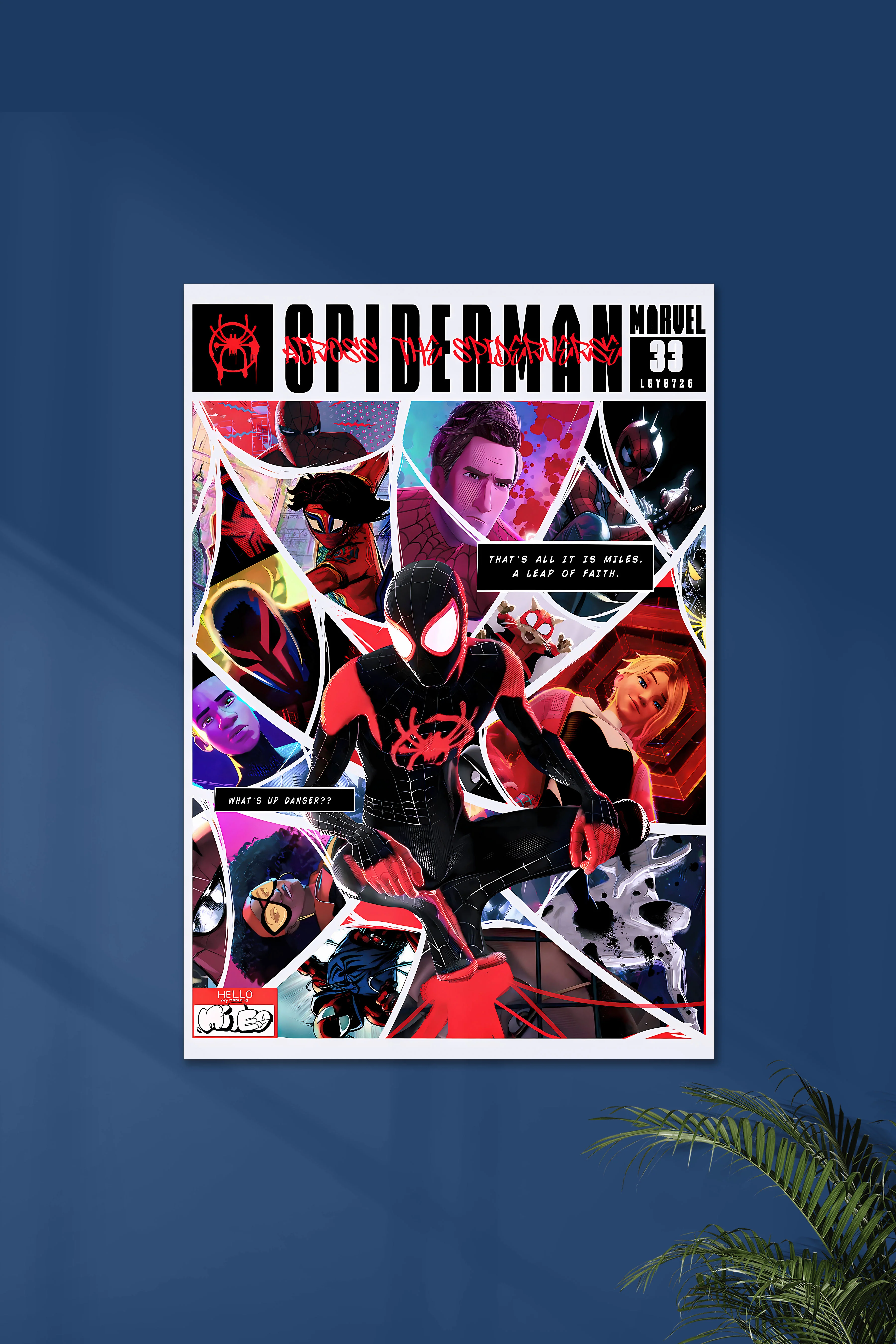 Across the Spider Verse Special Edition #23 | Spiderman Poster