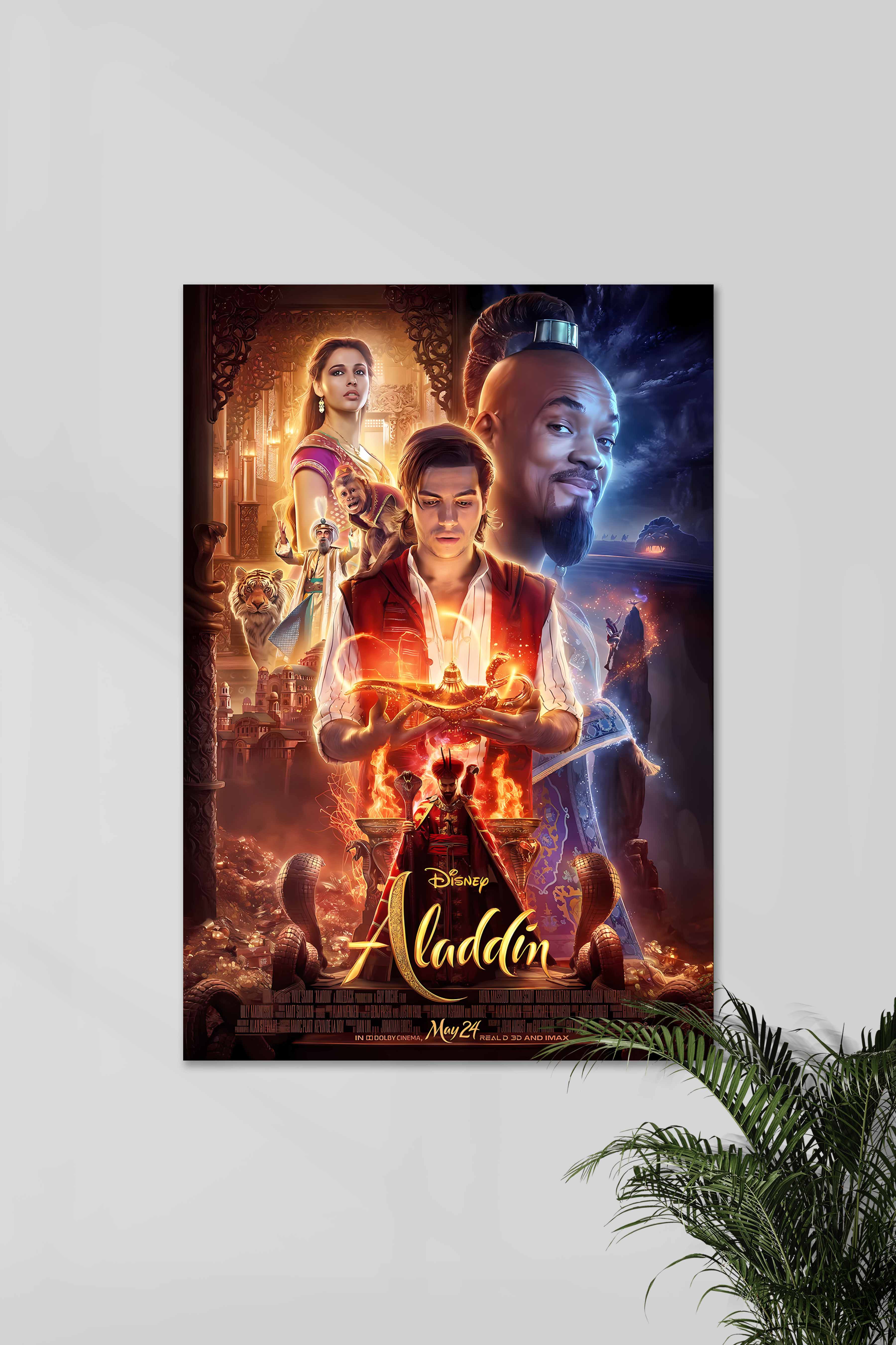 ALADDIN x JASMINE x GENIE | ALADDIN | Movie Poster