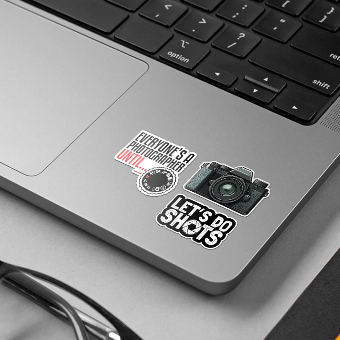 Capture Moments Camera Stickers #01 | Stickerized | 5 Stickers - Image 2