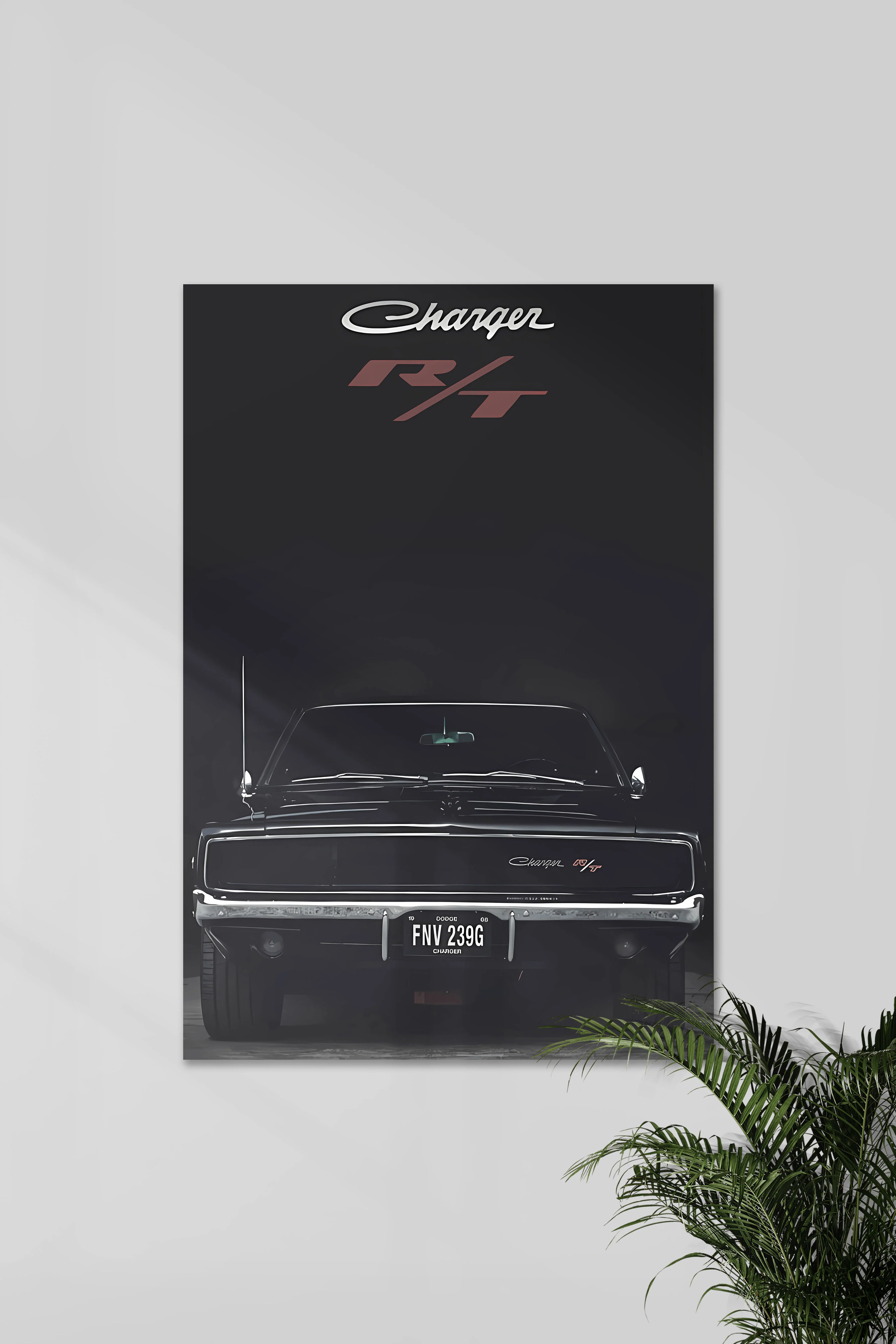 DODGE CHARGER RT | VINTAGE CAR #2 | CAR POSTERS