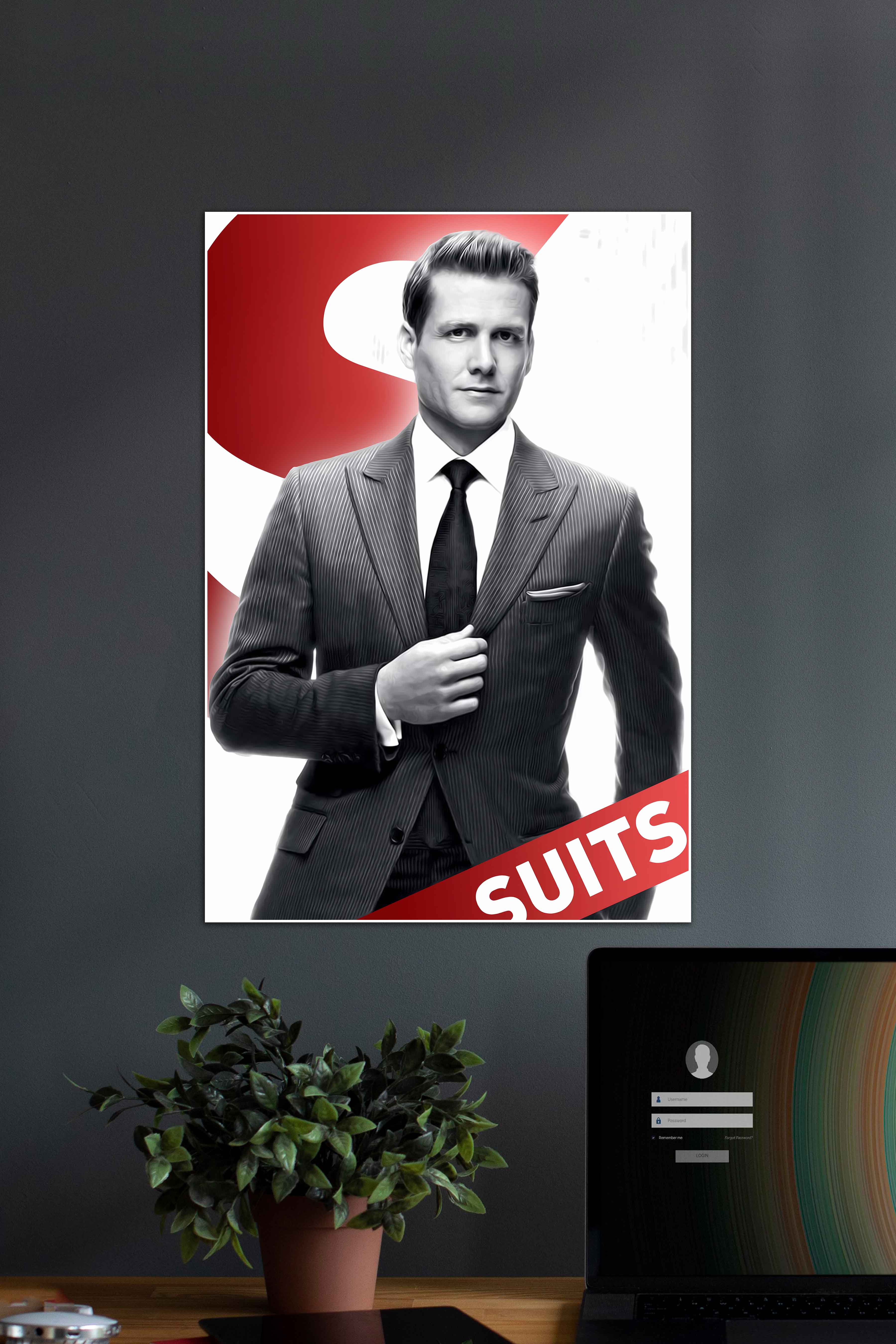 Harvey Specter x S | SUITS | Series Poster