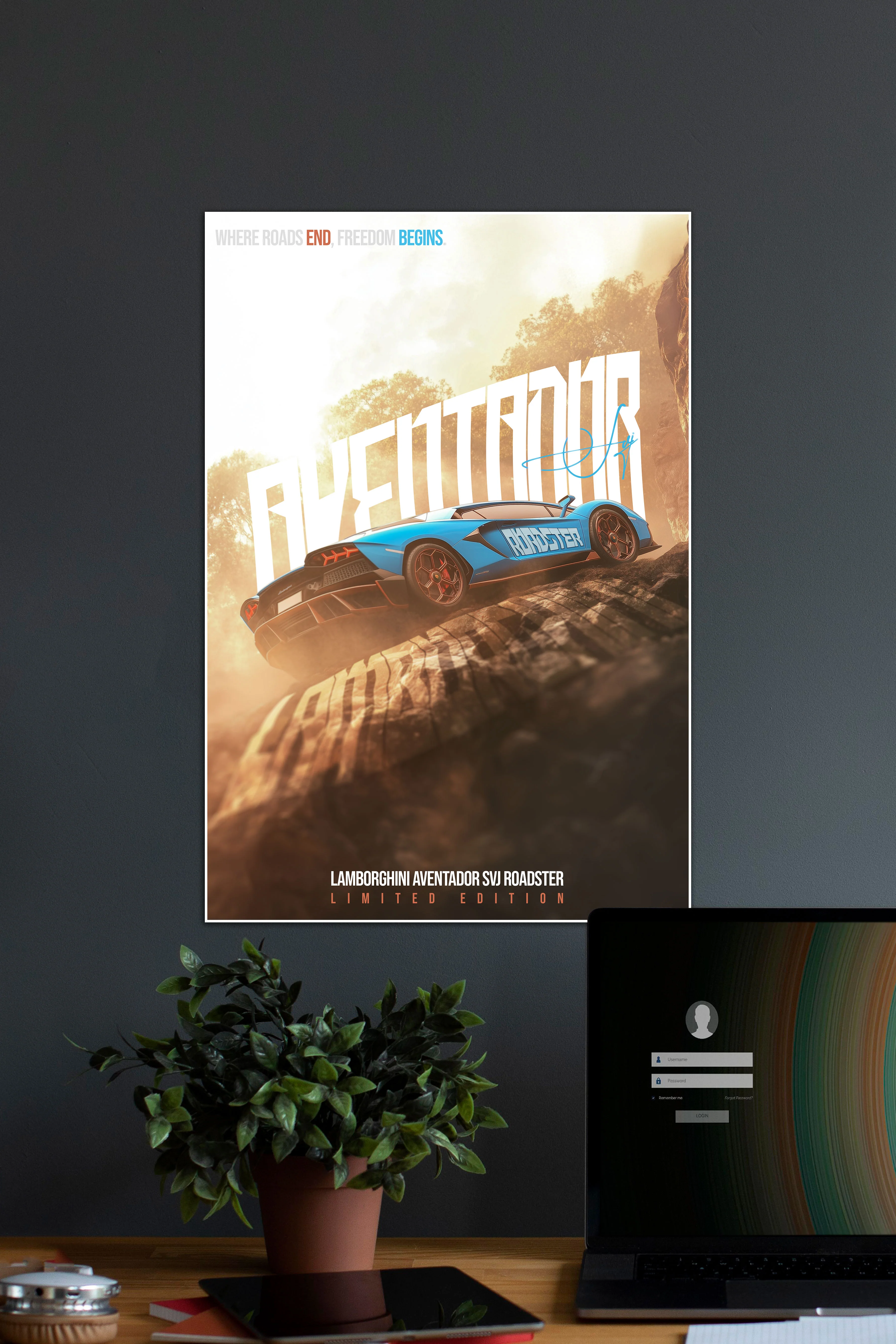 Lamborghini Aventador SVJ Roadster | CONCEPT CARS #09 | CAR POSTERS