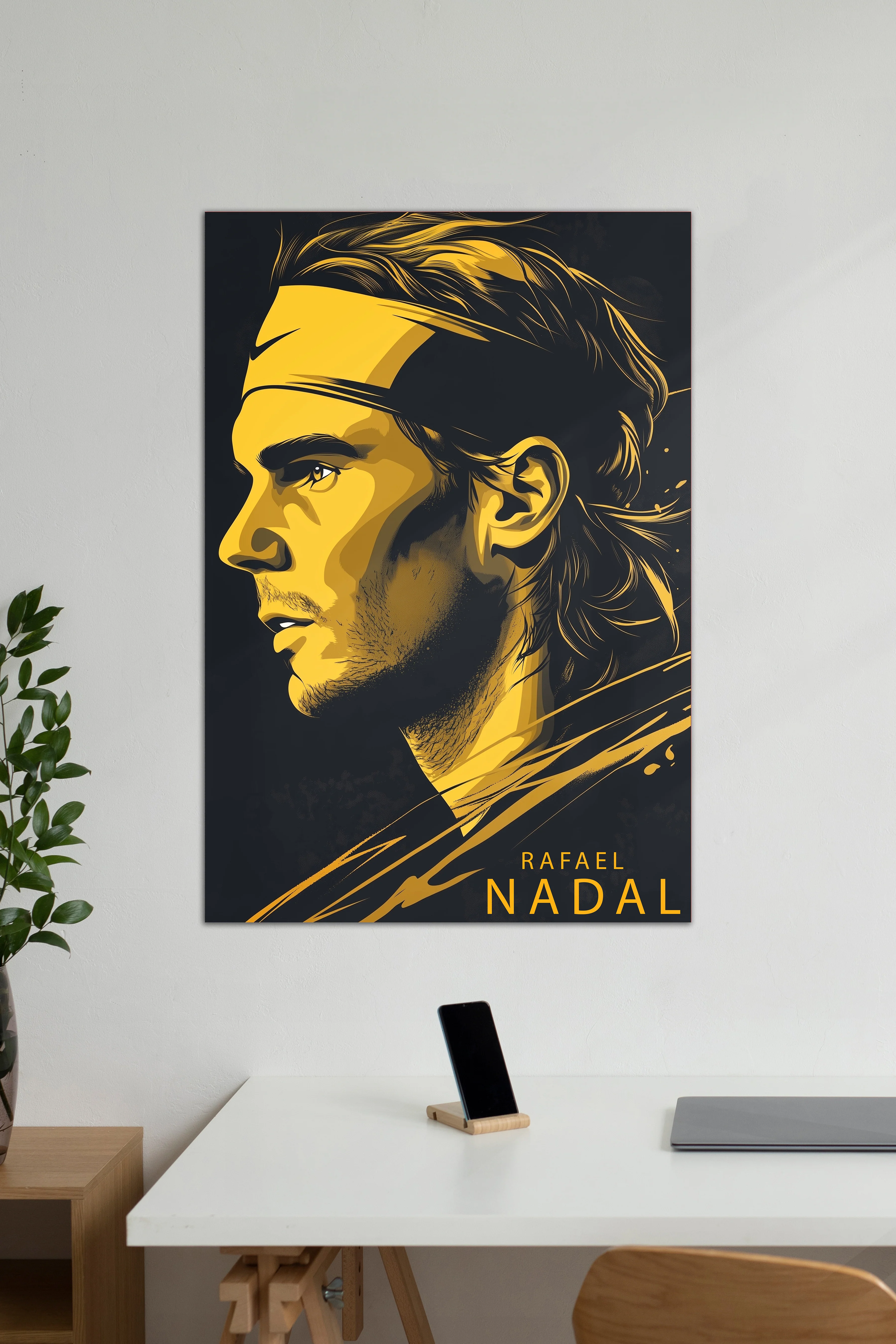 RAFAEL NADAL | TENNIS PLAYER | TENNIS POSTER.