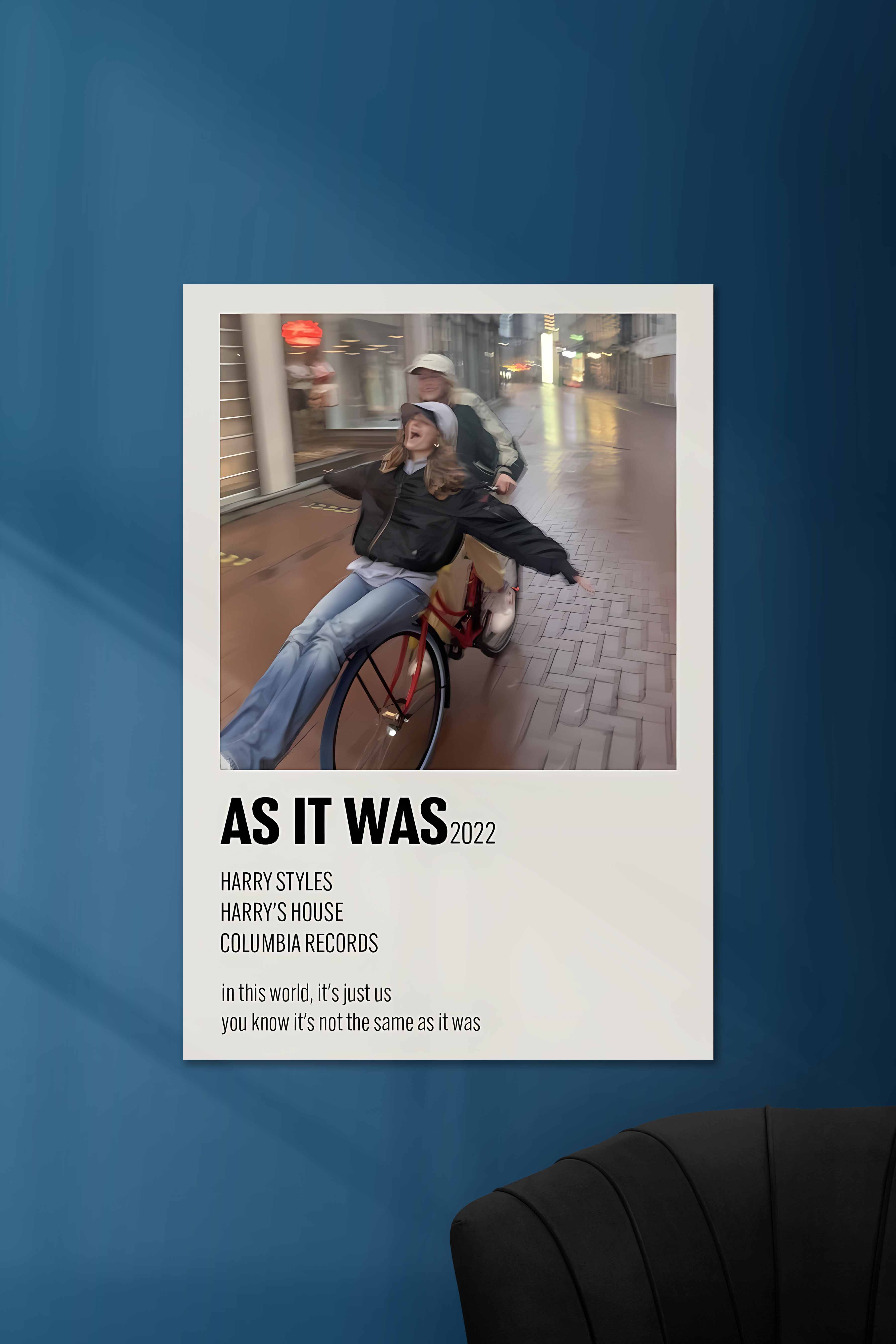 As it Was 2022 x Harry Styles | Music Card | Music Artist Poster