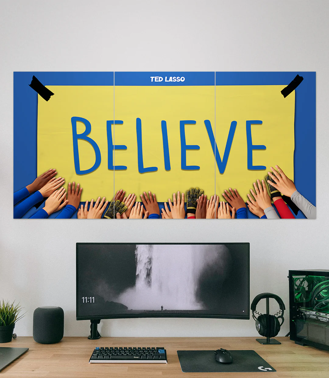 Ted Lasso Believe | TV Series Set | 3 Piece Set