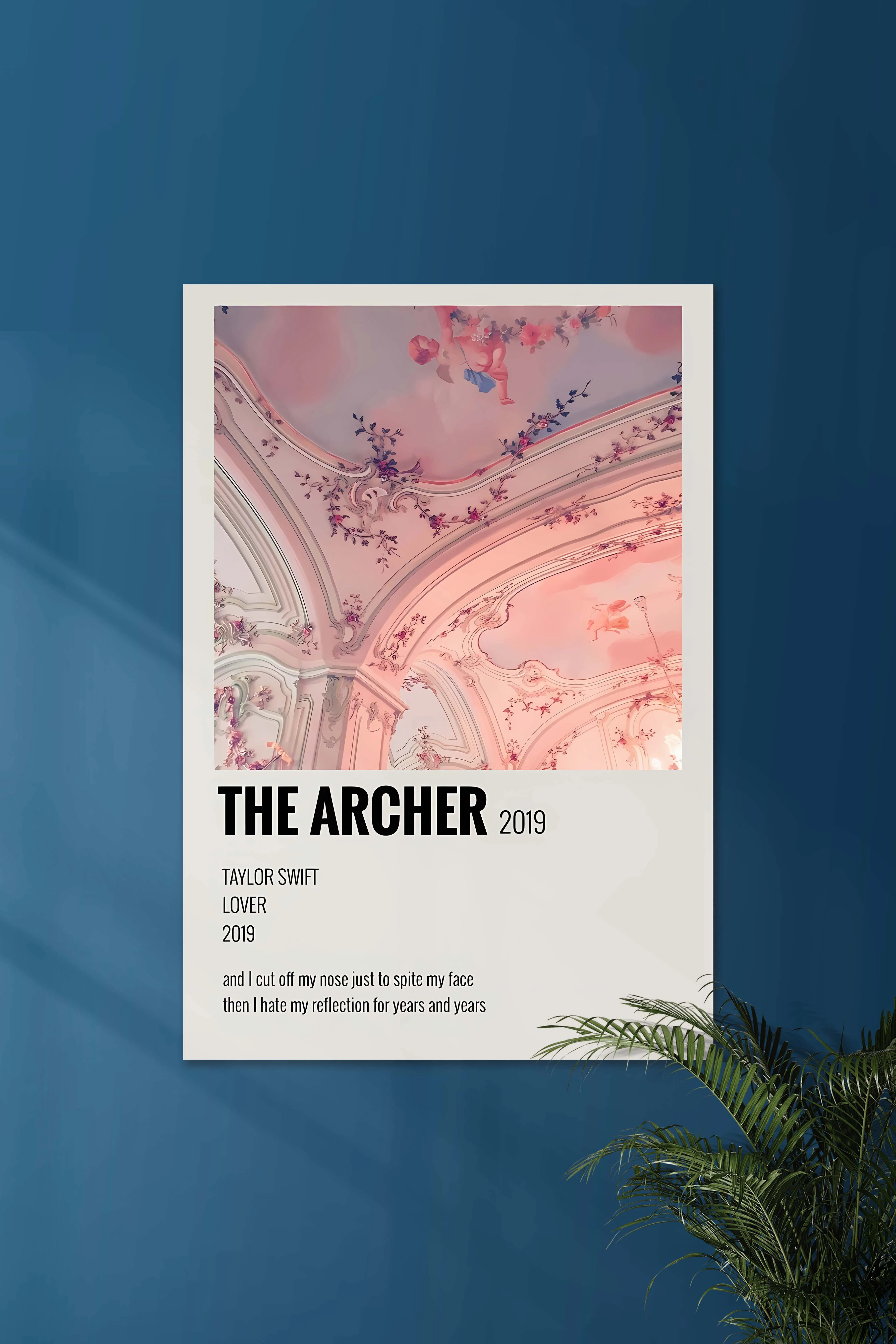 The Archer x Taylor Swift | Music Card | Music Artist Poster