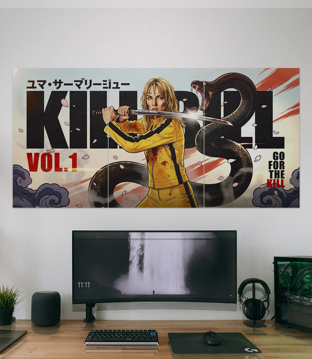 The Bride Samurai Aesthetic | Kill Bill | 3 Piece Set